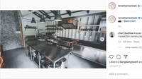 Begini penampilan dapur Chef Renatta secara keseluruhan. Terlihat warna dapurnya didominasi dengan warna industrial.  Foto: YouTube/Instagram