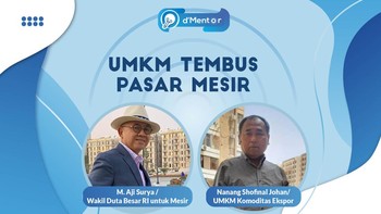 dMentor: UMKM Tembus Pasar Mesir