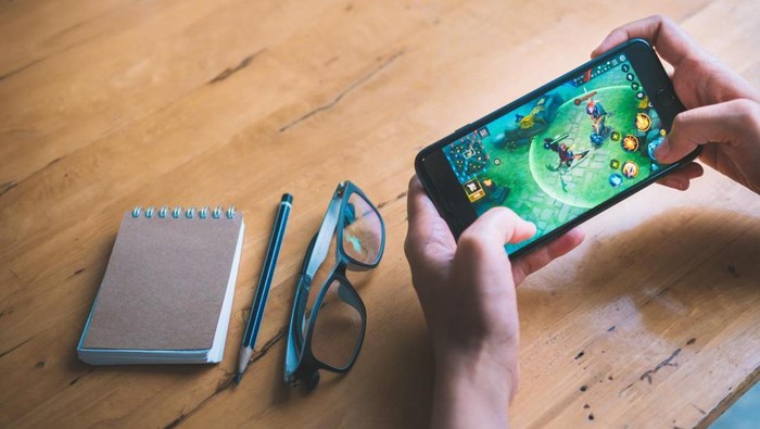 Ilustrasi game mobile