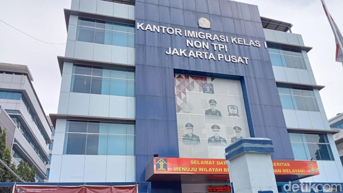 Kantor Imigrasi Jakarta Pusat (Anggi/detikcom)