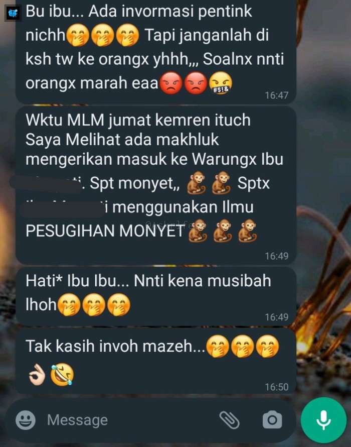 Jahat! Emak-emak Ini Sebar Isu Dagangan Nasgor Tetangganya Pakai Pesugihan