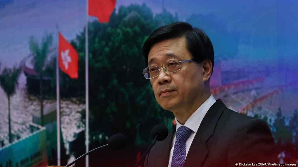 John Lee Calonkan Diri Jadi Kepala Eksekutif Hong Kong Baru