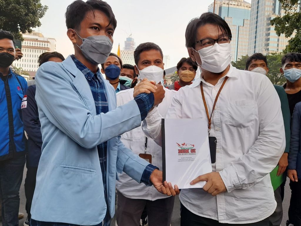 Koordinator Pusat BEM SI Kaharuddin. (Dok BEM SI)