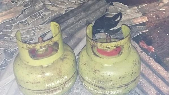 Ledakan tabung gas di warteg di Jakbar