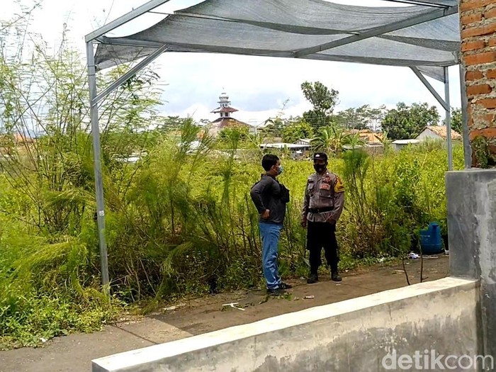 Lokasi dua bocil bermesraan yang videonya viral di Pekalongan, Kamis (7/4/2022).