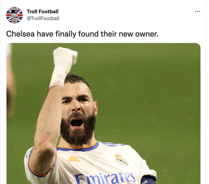 Meme Chelsea vs Madrid