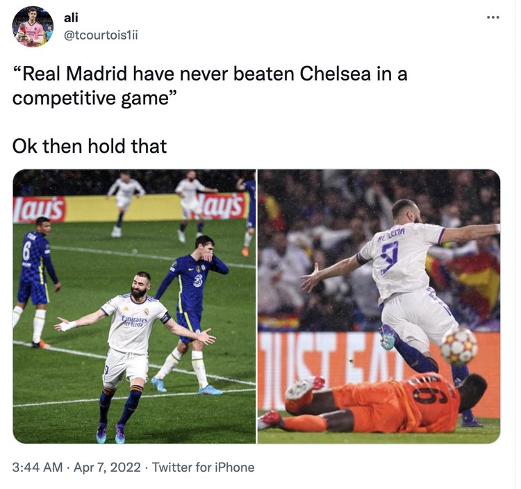 Meme Chelsea vs Madrid Meme Chelsea vs Madrid