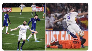 Real Madrid tak pernah mengalahkan Chelsea di pertandingan kompetitif. Semalam mereka menghapus catatan buruk itu. Foto: Twitter