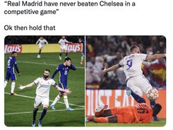 Meme Benzema Jadi Pemilik Baru Chelsea Usai Cetak Hat-trick