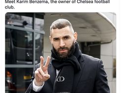Meme Benzema Jadi Pemilik Baru Chelsea Usai Cetak Hat-trick