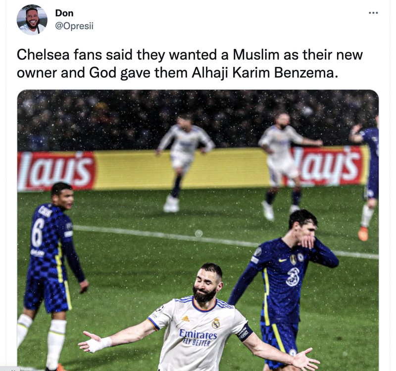 Meme Chelsea vs Madrid