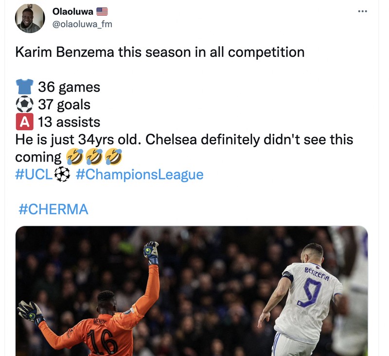 Meme Chelsea vs Madrid