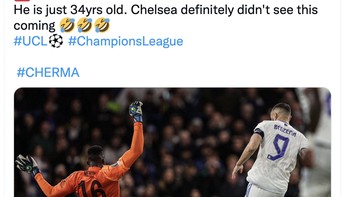 Performa Benzema musim ini benar-benar hebat. Foto: Twitter