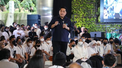 Momen Erick Thohir Jalani Safari Ramadan BUMN