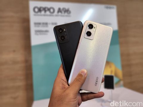 Oppo A96 Dirilis di Indonesia Oppo A96 Dirilis di Indonesia, harganya Rp 4.299.000