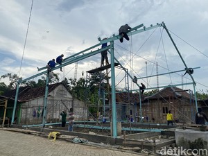 Wow! Fans Asal Bojonegoro Bangun Rumah Pratama Arhan di Blora