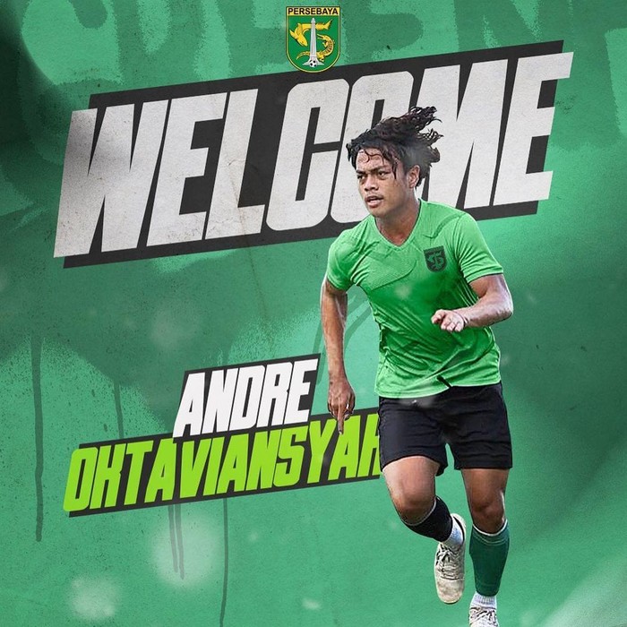 Persebaya Surabaya mulai memperkenalkan pemain anyar. Rekrutan pertama Bajul Ijo yakni Andre Oktaviansyah yang resmi diumumkan melalui akun media sosial.