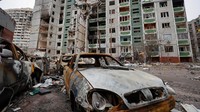 Mengutip Reuters, badan kebudayaan Perserikatan Bangsa-bangsa mengatakan pada Jumat (1/4) bahwa lusinan gereja, situs bersejarah, dan museum yang berharga mengalami kerusakan akibat perang di Ukraina. (REUTERS/Serhii Nuzhnenko).