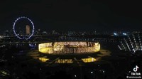 Pria singapura lamar kekasih pakai 150 drone