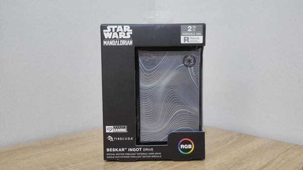 Review Beskar Ingot Drive, HDD Eksternal Tampilan Mewah Kemampuan Wah