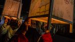 Semarak Pawai Cahaya Damar Kurung di Bandung