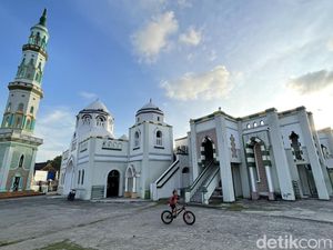 Sejarah Masjid Al-Muhajirin Pinrang, Dibangun Pakai Putih Telur-Tanpa Besi