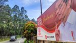 Spanduk 2024 Dukung Jokowi Mejeng di Tangerang