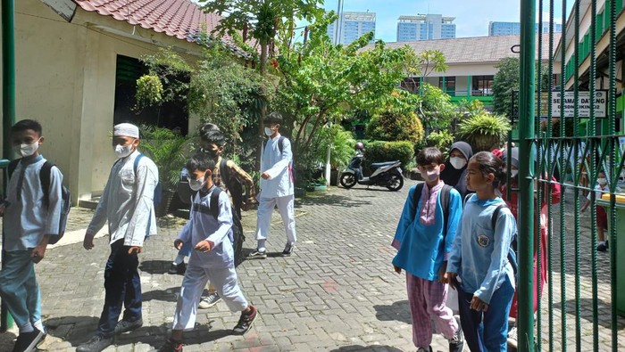 Suasana di SDN 02 Cikini (Anggi-detikcom)