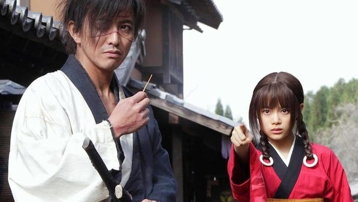 Takuya Kimura di film Mugen No Junin (2017).