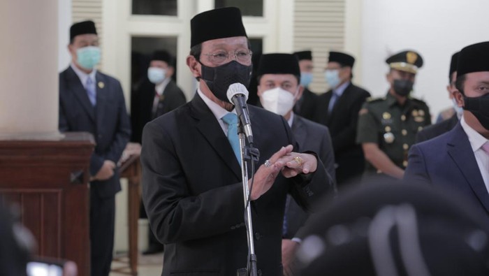 Gubernur DIY Sri Sultan Hamengku Buwono (HB) X, Jumat (8/4/2022).