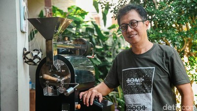 Keren, Mesin Roasting Biji Kopi Ini Karya Anak Bangsa
