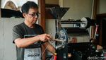 Keren, Mesin Roasting Biji Kopi Ini Karya Anak Bangsa