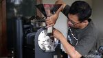 Keren, Mesin Roasting Biji Kopi Ini Karya Anak Bangsa