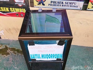 Pencuri Kotak Amal Masjid di Kecamatan Sempu Akhirnya Tertangkap