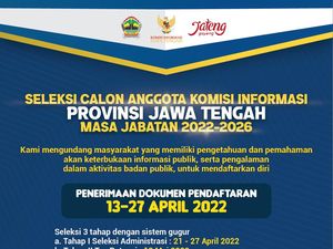 Seleksi Calon Anggota KIP Jateng Dibuka Lur, Simak Syaratnya di Sini
