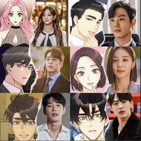 Seperti webtoon-nya, A Business Proposal menghadirkan pasangan utama Shin Ha Ri (Kim Sejeong) dan Kang Tae Mu (Ahn Hyo Seop). Ada pula pasangan second lead Cha Sung Hoon (Kim Min Kyu) dan Jin Young Seo (Seol In Ah). Dengan kehadiran sahabat Shin Ha Ri, Lee Min Woo (Song Won Seok) dan adiknya Shin Ha Min (Choi Byungchan). Foto: Instagram