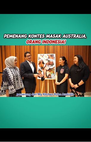 Sandiaga Uno ke Australia, Bersantap di Restoran Indonesia Milik Tasia dan Gracia