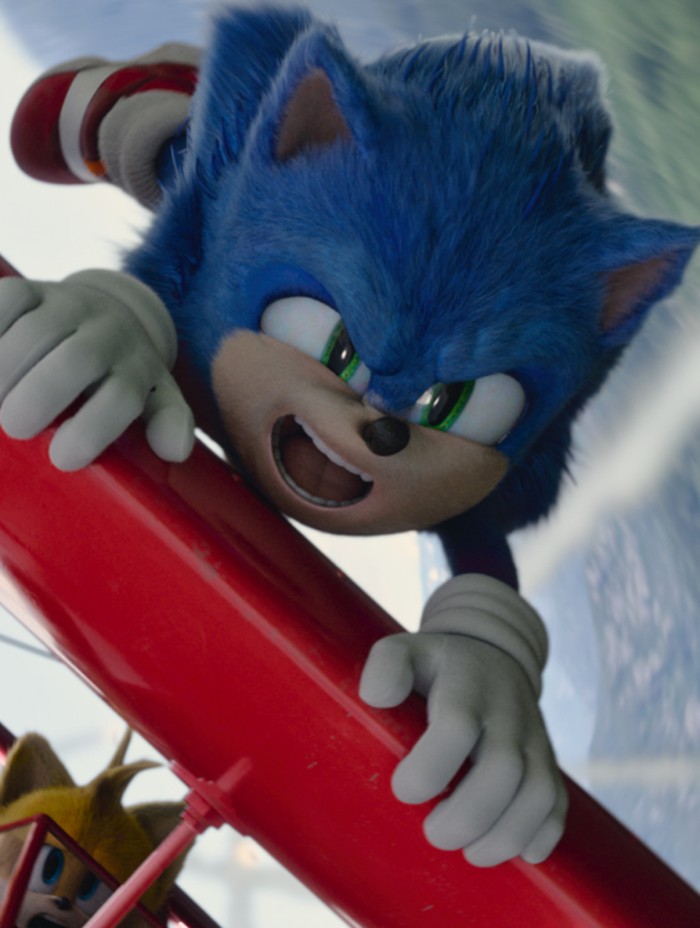 Sonic The Hedgehog 2 Cuplikan adegan di film Sonic The Hedgehog 2.