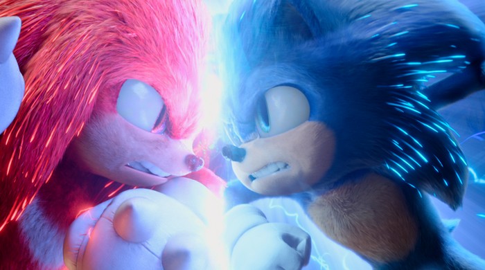 Cuplikan adegan di film Sonic The Hedgehog 2.