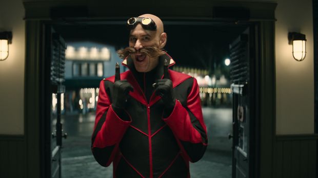Cuplikan adegan di film Sonic The Hedgehog 2.
