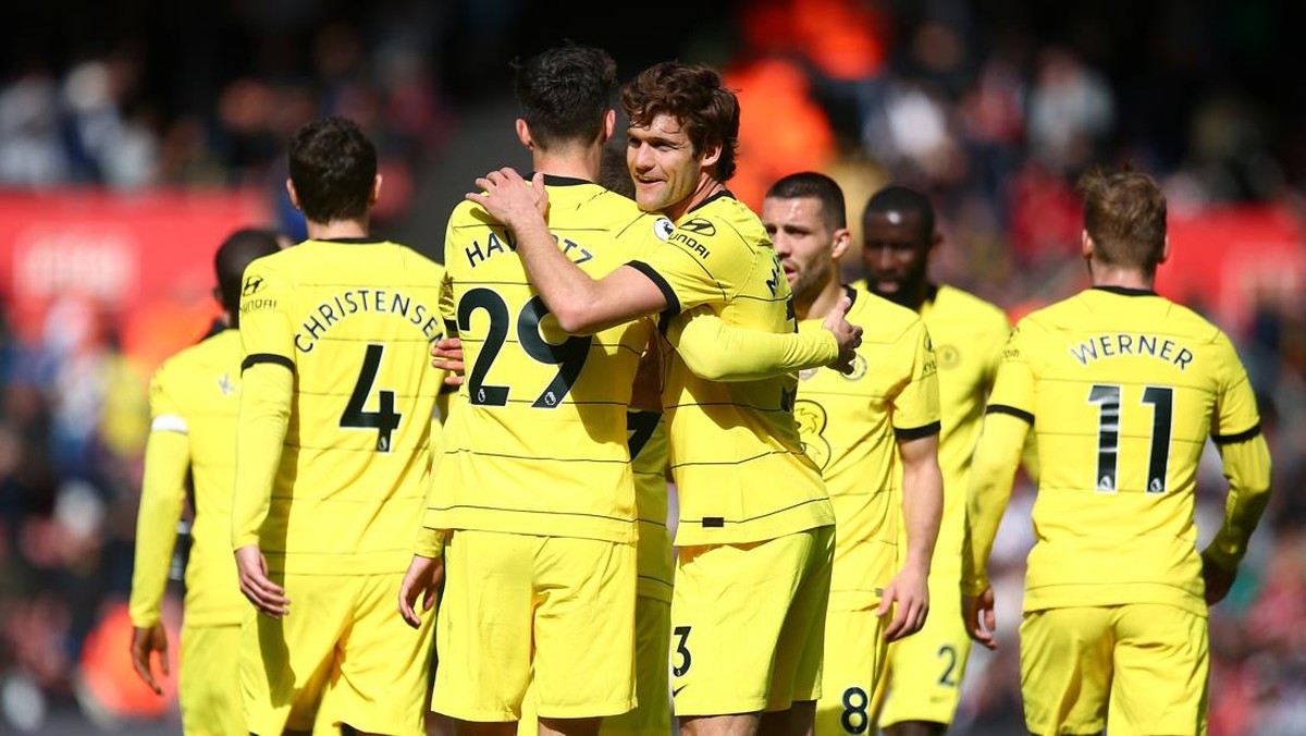 Chelsea menghancurkan Southampton 6-0 di lanjutan Liga Inggris. (Foto: Getty Images/Charlie Crowhurst)