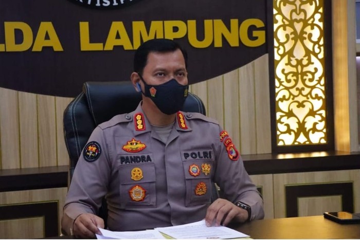 Kabid Humas Polda Lampung, Kombes Zahwani Pandra Arsyad.