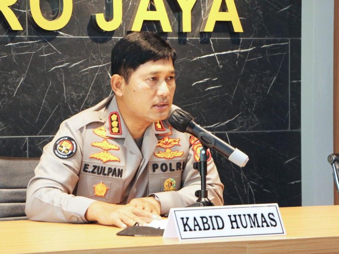 Kabid Humas Polda Metro Jaya Kombes E Zulpan. Dok. Istimewa