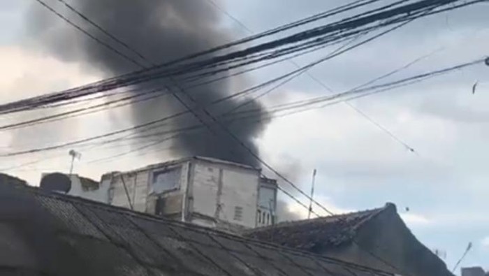 Kebakaran di Gg Pak Elas, Sukajadi, Kota Bandung