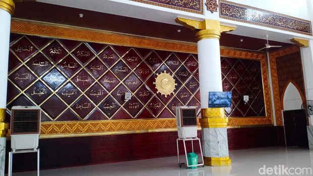 Masjid Agung Ummul Quraa di Sengkang, Wajo dirancang arsitek non muslim (detikSulsel/Agung Pramono)