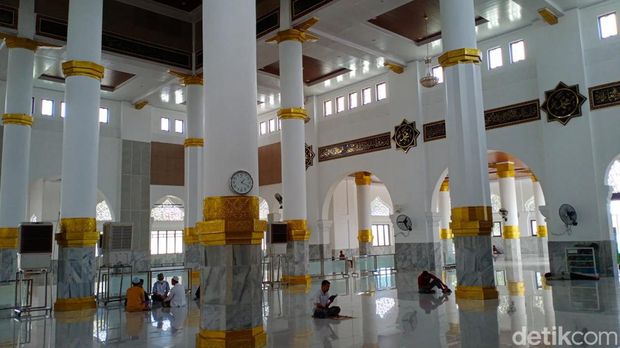 Masjid Agung Ummul Quraa di Sengkang, Wajo dirancang arsitek non muslim (detikSulsel/Agung Pramono)