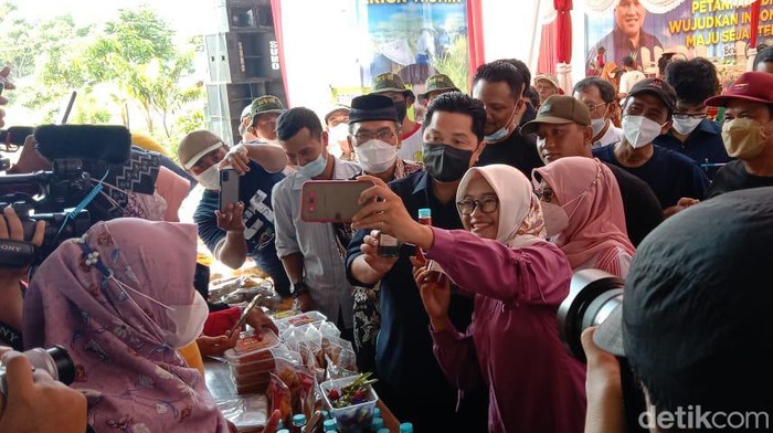 Menteri BUMN ke Lamongan