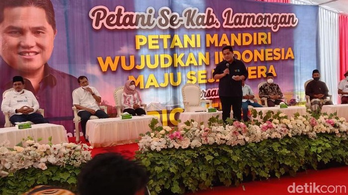 Menteri BUMN ke Lamongan