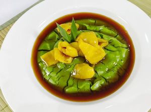 Bubur Sumsum Pandan Nangka yang Creamy dan Legit