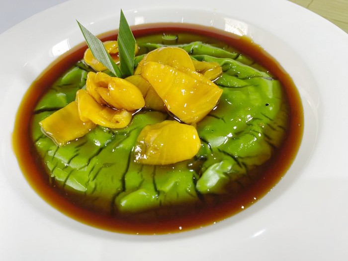 Resep Bubur Sumsum Pandan dan Nangka
